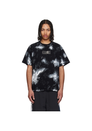 MM6 Maison Margiela Black Paint Splatter T-shirt