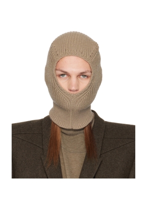 Rick Owens Gray Porterville Sphinx Skull Balaclava