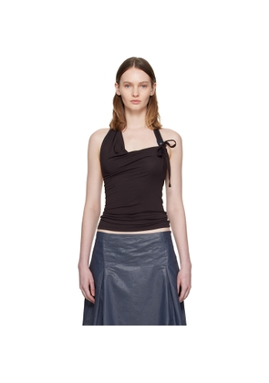 Paloma Wool Brown Simulet Tank Top