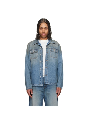 MM6 Maison Margiela Blue Denim Trucker Jacket