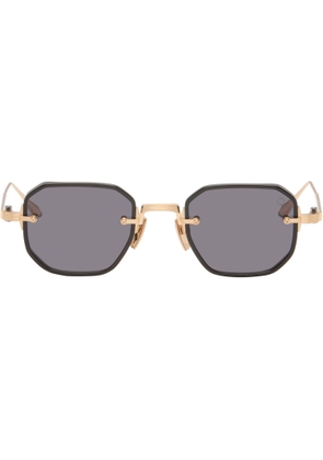 Akoni Black & Gold Juno-Two Sunglasses
