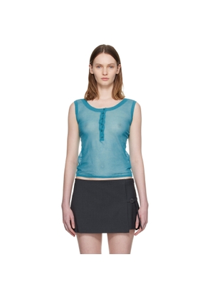 Paloma Wool Blue Velata Tank Top