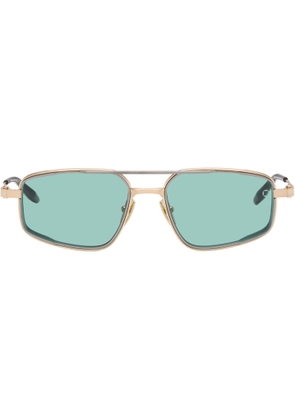 Akoni Gold & Gunmetal Atlantis Sunglasses
