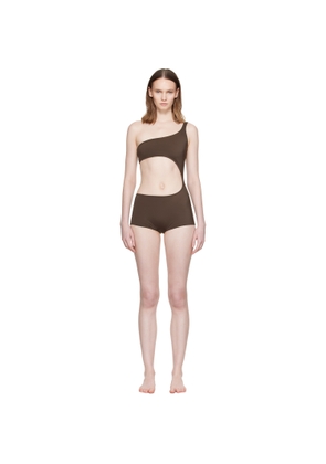 Paloma Wool Brown Flann Swimsuit