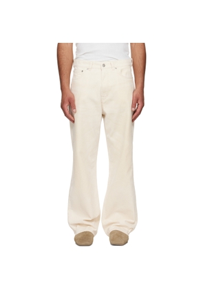 OUR LEGACY Off-White Third Cut Jeans