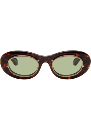 Matsuda Brown 10604H Sunglasses