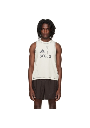 Song for the Mute Off-White adidas Originals Edition ADIRUN01 Running Tank Top