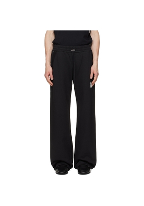 AMIRI Black MA Core Logo Sweatpants