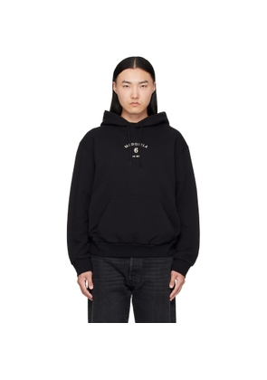 MM6 Maison Margiela Black Logo Hoodie