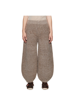 Isa Boulder Beige Balloon Sweatpants