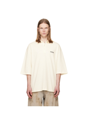AMIRI Off-White 'AMIRI' Polo