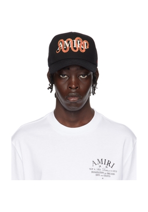 AMIRI Black Snake Cap