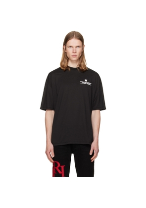 AMIRI Black MA Hollywood HJ Skate T-shirt