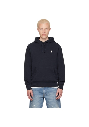 Polo Ralph Lauren Black Embroidered Logo Hoodie