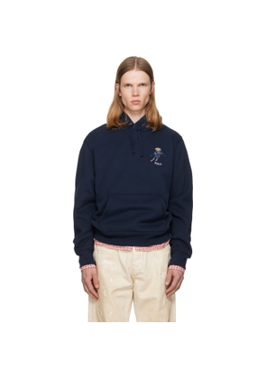 Polo Ralph Lauren Navy Polo Bear Skiier Hoodie