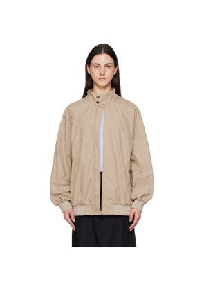 MM6 Maison Margiela Beige Sports Jacket
