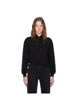 JACQUEMUS Black Les Classiques 'Le Hoodie Gros Grain' Hoodie