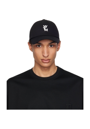 WOOYOUNGMI Black Logo Ball Cap