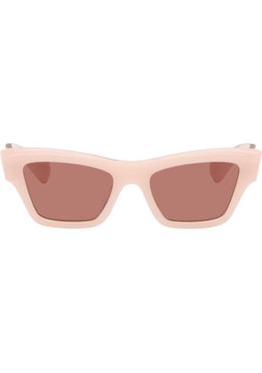 Jil Sander Pink Oliver Peoples 'Edition 3' Cat Eye Sunglasses