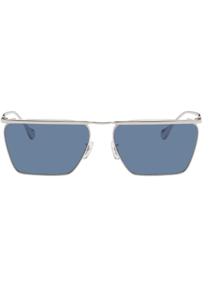Jil Sander Silver Oliver Peoples 'Edition 2' Wireframe Sunglasses