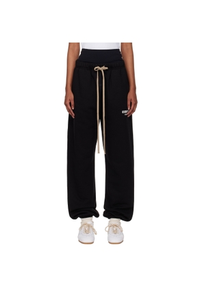 Fear of God ESSENTIALS Black Fleece Lounge Pants