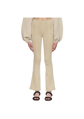 Alexander Wang Taupe Slim Trousers