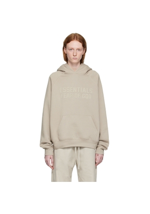 Fear of God ESSENTIALS Gray Raglan Hoodie