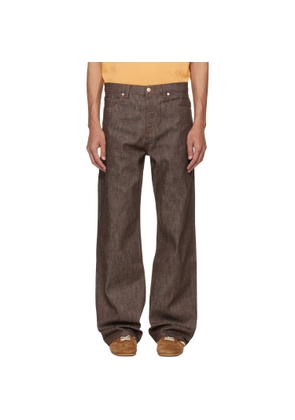 A.P.C. Brown Arno Jeans