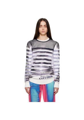 Y/Project Black & White Jean Paul Gaultier Edition Marinière Sweatshirt