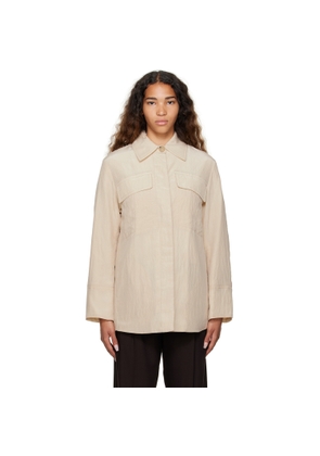 Vince Beige Padded Jacket