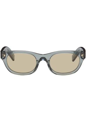 Prada Eyewear Blue Round Sunglasses