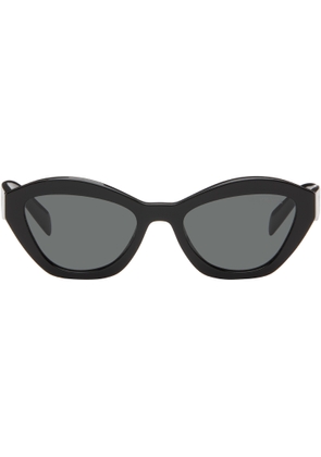 Prada Eyewear Black 'Prada Logo' Sunglasses