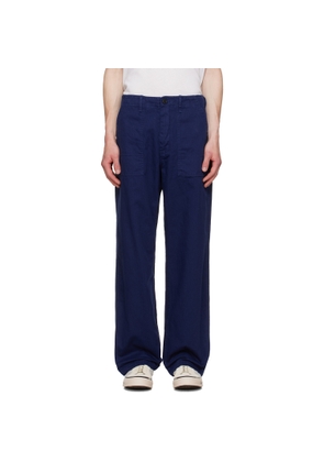 Nudie Jeans Navy Tuff Tony Trousers