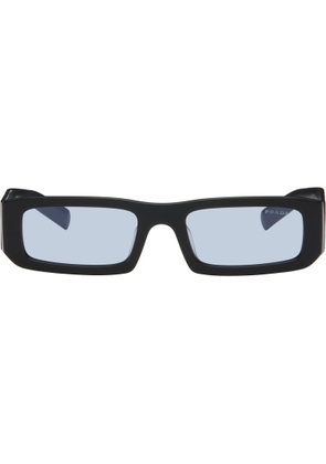 Prada Eyewear Black Rectangular Sunglasses