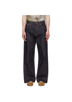 Nudie Jeans Navy Loud Larry Jeans