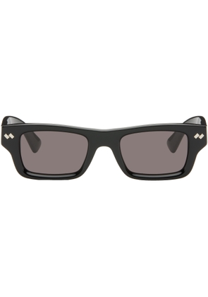 Bottega Veneta Black Dizzy Square Sunglasses