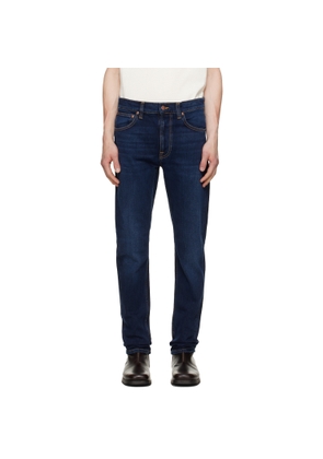Nudie Jeans Navy Lean Dean Jeans