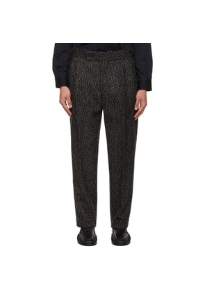 NEEDLES Gray Side Tab Tucked Trousers