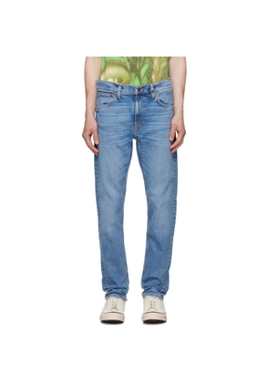 Nudie Jeans Blue Lean Dean Jeans