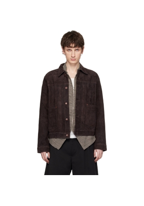 Nudie Jeans Brown Dante II Suede Jacket