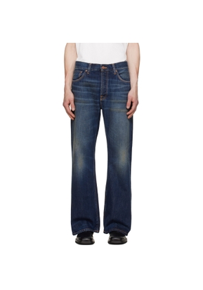 Nudie Jeans Navy Flare Glenn Jeans