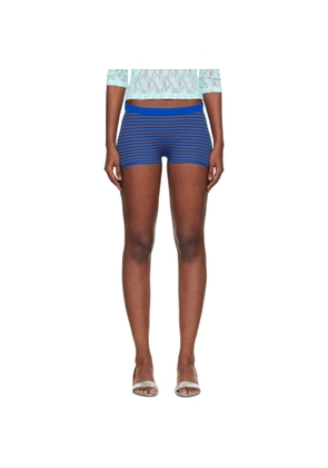 Gimaguas Blue & Brown Camu Shorts