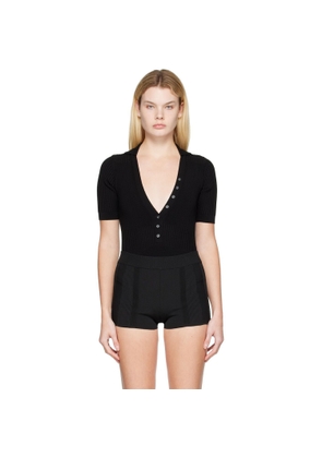 JACQUEMUS Black 'Le Body Yauco' Bodysuit