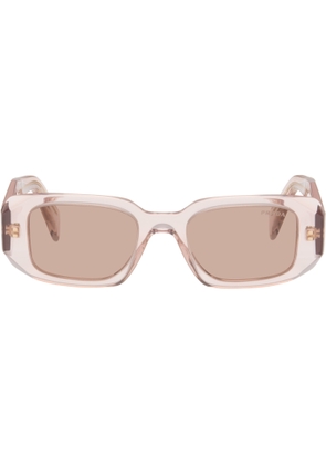 Prada Eyewear Pink 'Prada Symbole' Sunglasses