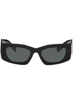 Prada Eyewear Black Cat-Eye Sunglasses