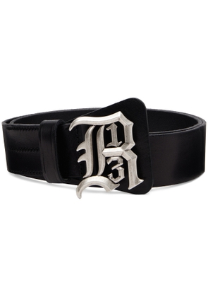 R13 Black R13 Logo Buckle Belt