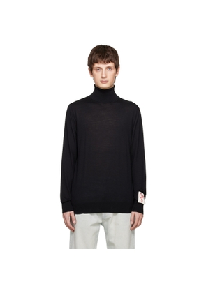 Golden Goose Black Distressed Turtleneck