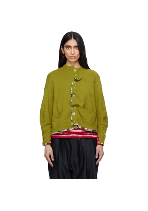 UNDERCOVER Green UC1F1902 Cardigan