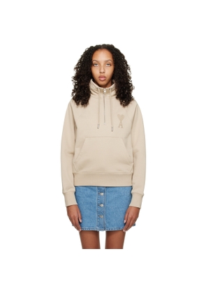 AMI Paris Beige Ami De Cœur Sweatshirt