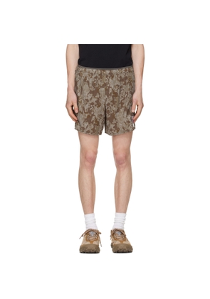 Satisfy Khaki Space‐O 5 Shorts
